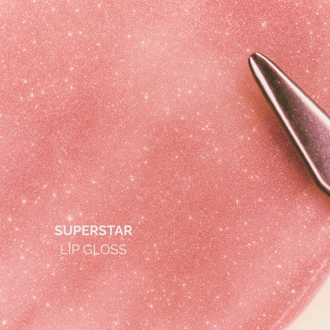 Pink Lipps Superstar Sparkly Lip Gloss swatch