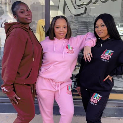 Deep Rooted x Pink Lipps Sweatsuit