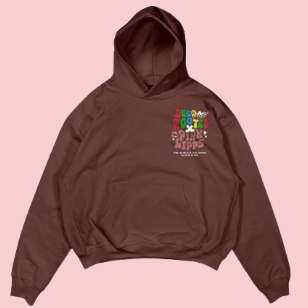 Deep Rooted x Pink Lipps Hoodie