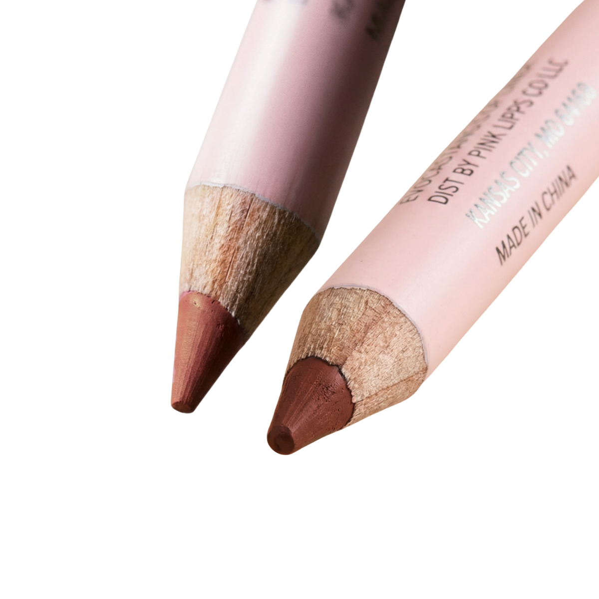 Everlasting Lip Liner Bundle- Rose & Neutral Brown