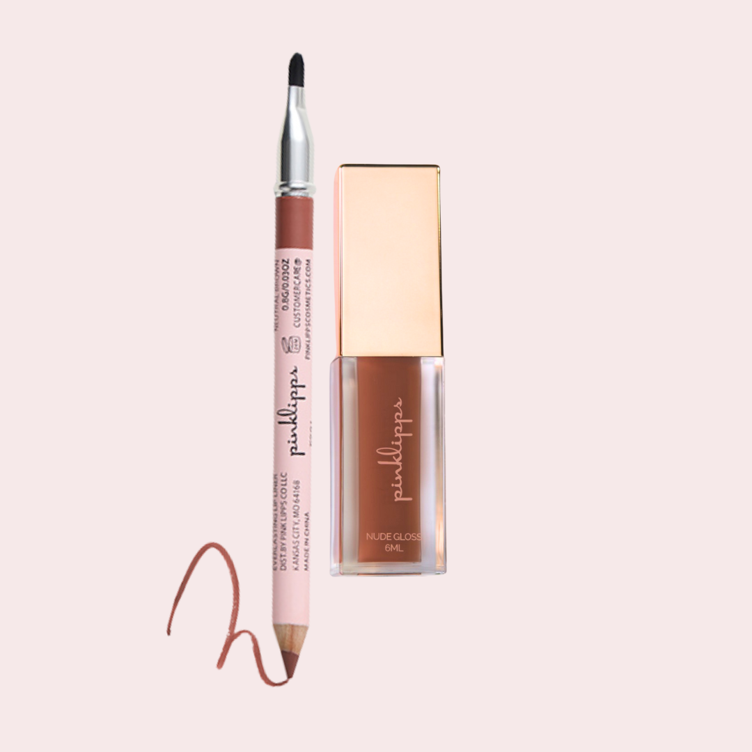 Neutral Brown Liner Lip Combos brown suga & neutral brown liners