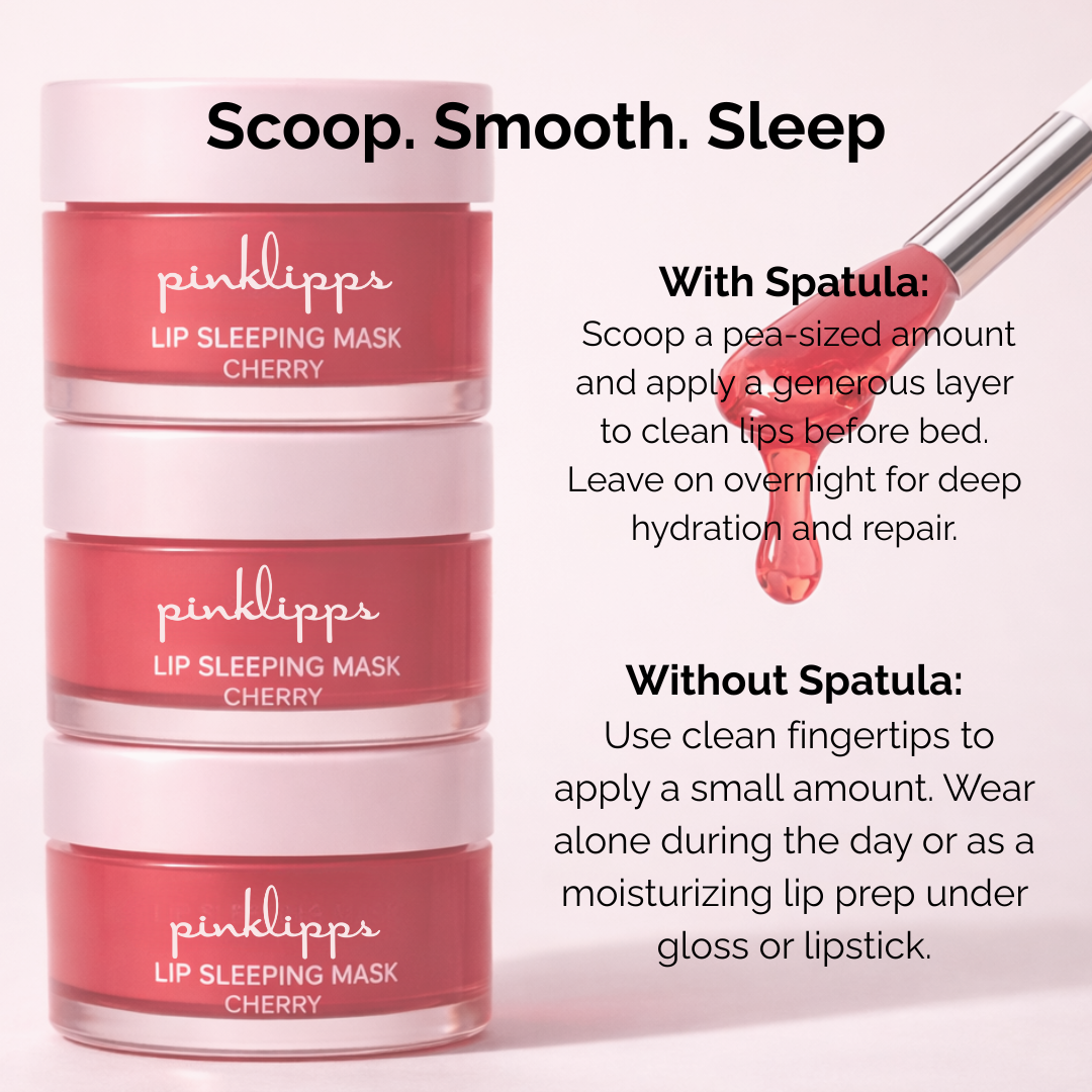 how to use cherry lip sleeping mask