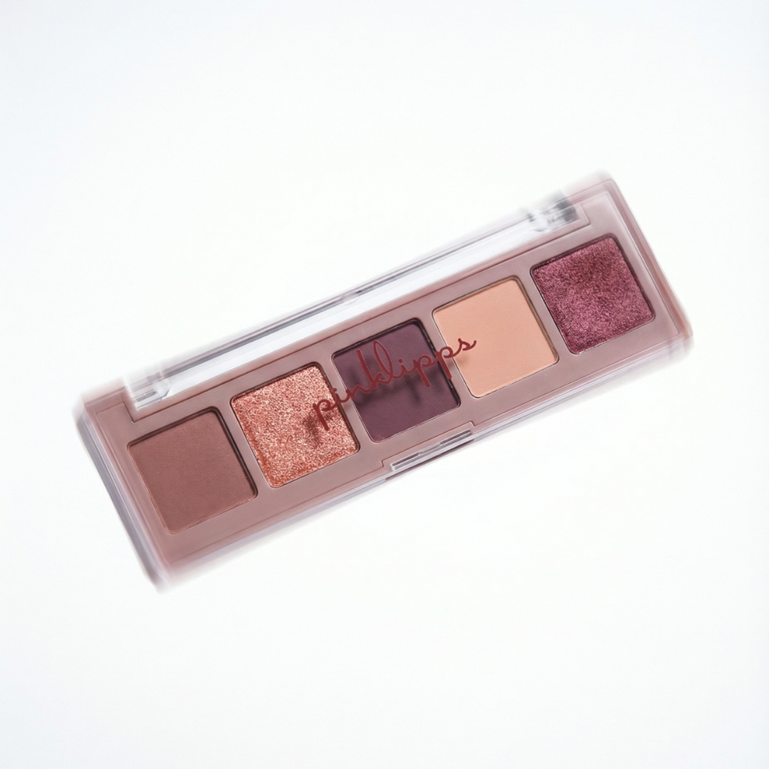 Pink Lipps Mauve Me Everlasting Mini Eyeshadow Palette– five mauve- and rose-toned shades in matte and shimmer finishes