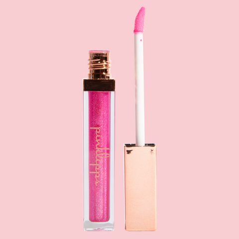 Pink lip store gloss