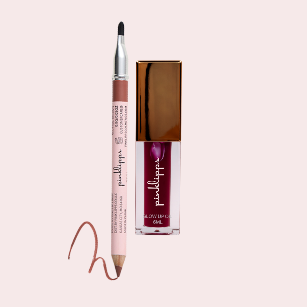 She's fearless & Rose Brown Liner Lip Combos
