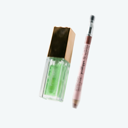 Glow Lip Oil + Lip Liner Combo